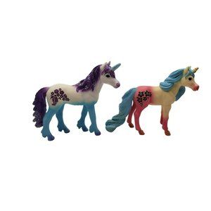 Florany Olaria Schleich Bayala Unicorn Figurine Toy Unicorn Horses Cake Topper